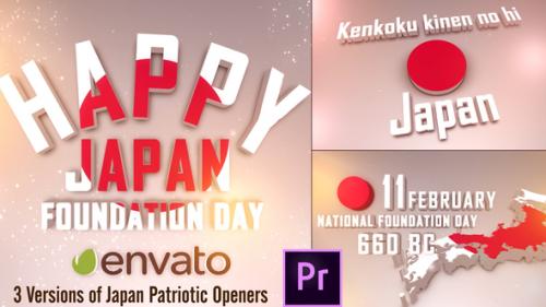 Videohive - Japan Patriotic Openers - Premiere Pro - 36165423 - 36165423