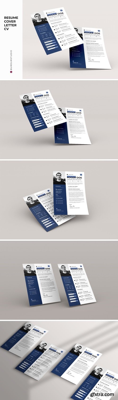 Simply Clean CV Resume & Cover Letter CK7MBCV