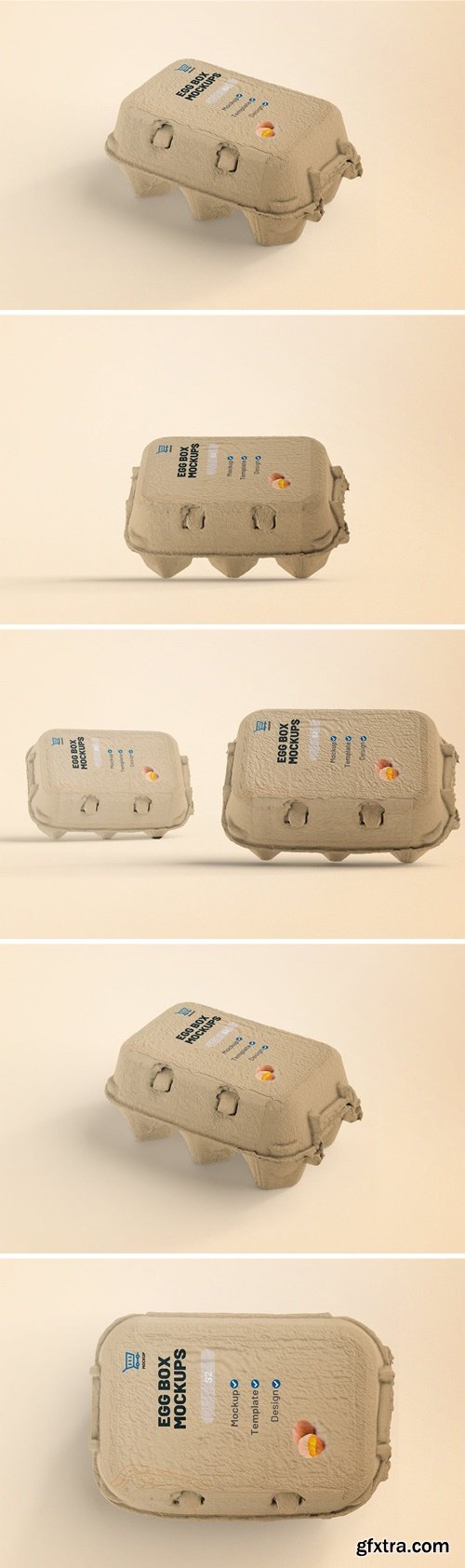 Egg Box Mockups NPZBRPN