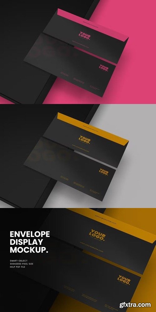 Envelope Display - mockup