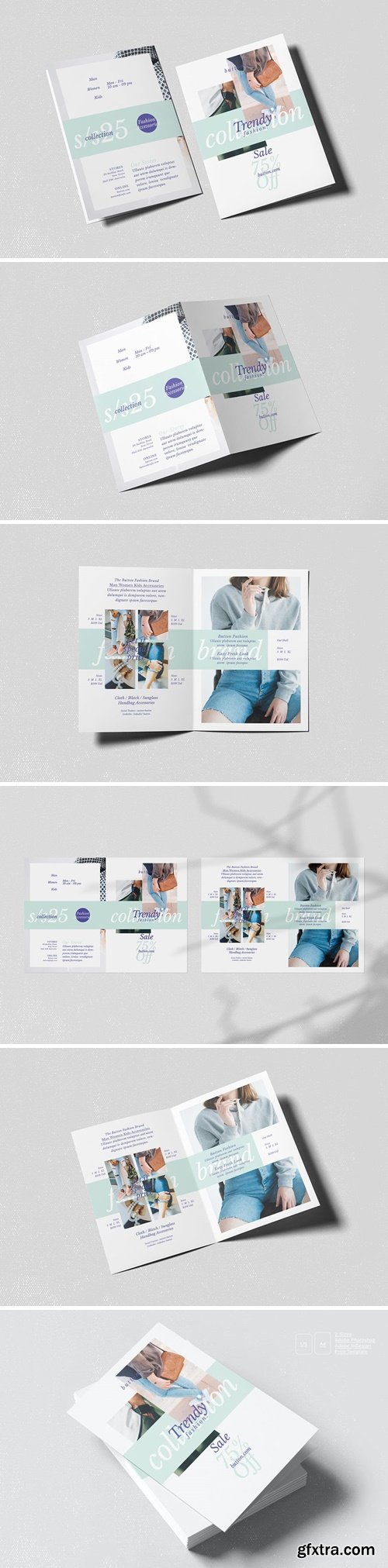 Fashion Store Bifold Brochure H8R5DWL