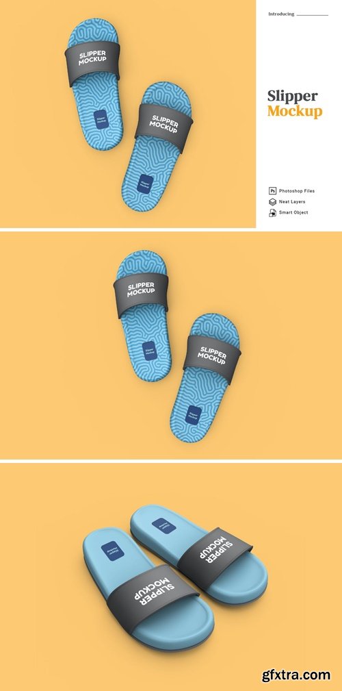 Slippers Display Mockup 2H3Q4BC