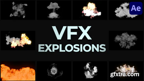 Videohive VFX Explosions for After Effects 38642447