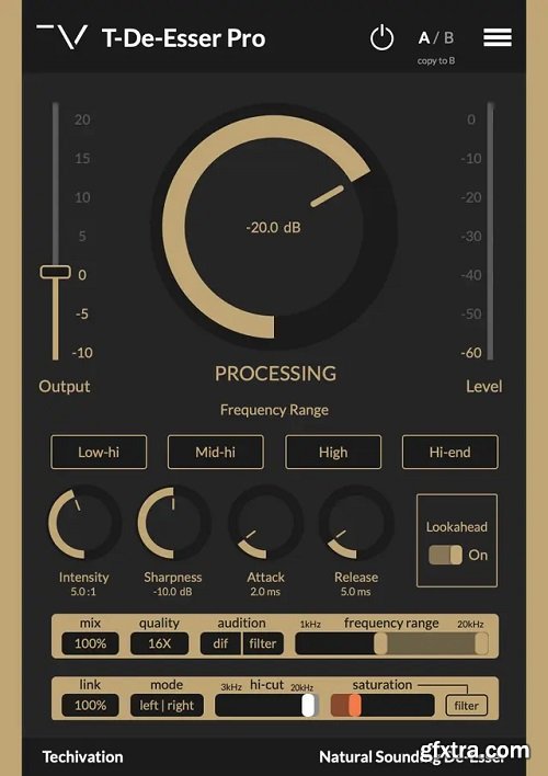 Techivation T-DeEsser Pro v1.1.8
