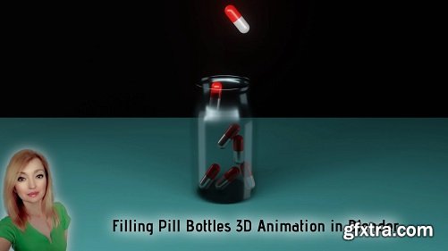 Filling Pill Bottles 3d Animation In Blender Gfxtra