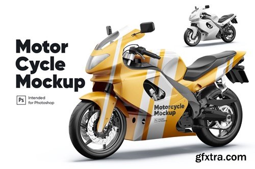 Motorcycle Mockup 9PUT587