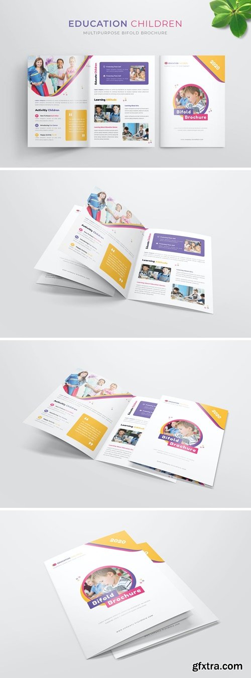 Education Children | Bifold Brochure B4W35SH