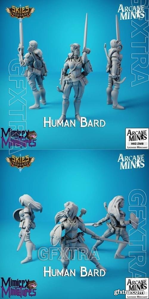 Human Bard 3D