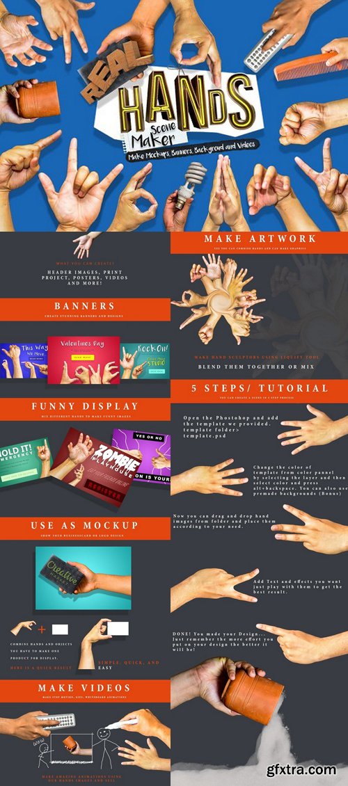 Hands Scene Creator