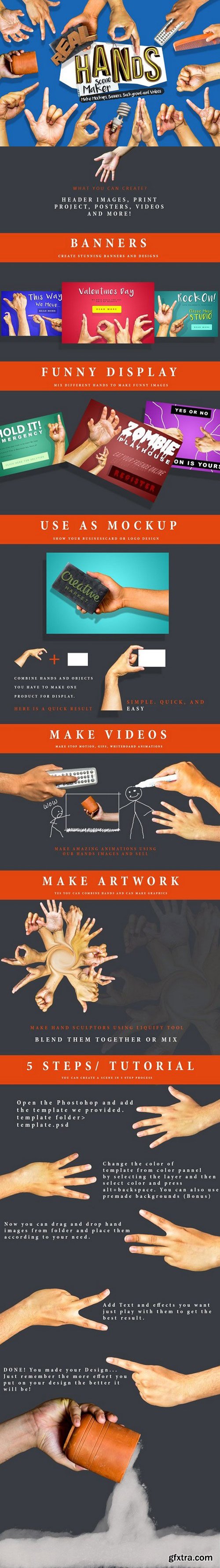 Hands Scene Creator