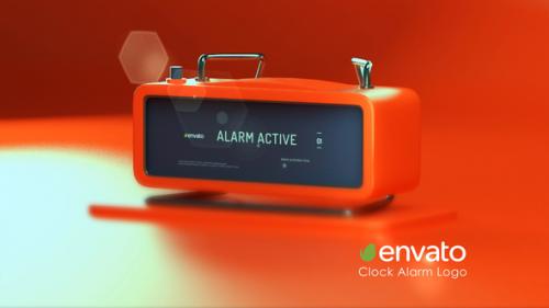 Videohive - Clock Alarm Logo - 38669780 - 38669780