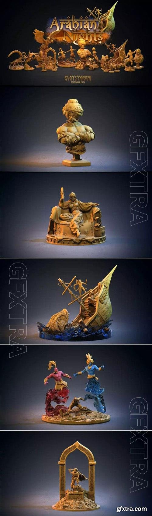 Arabian Nights 3D Print