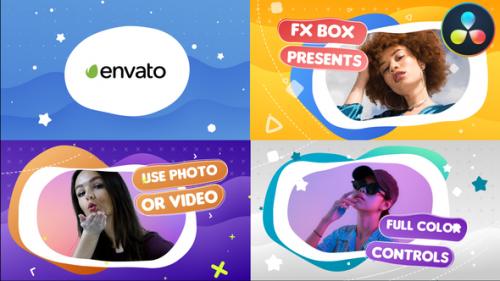 Videohive - Colorful Slideshow | DaVinci Resolve - 38678245 - 38678245