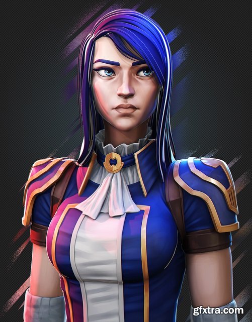 Character Sculpt Package #50 - Caitlyn