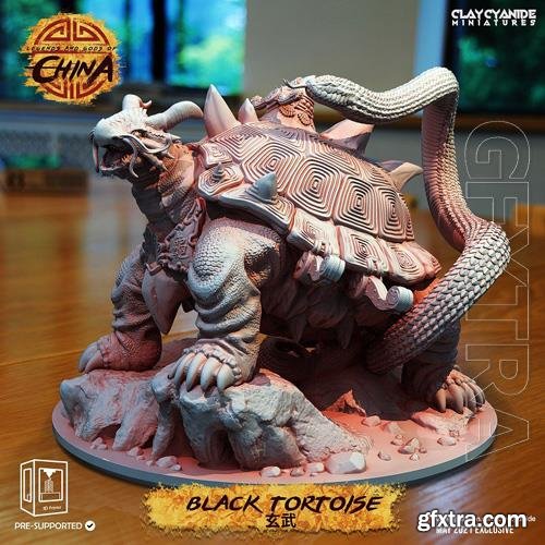 Black Tortoise 3D Print