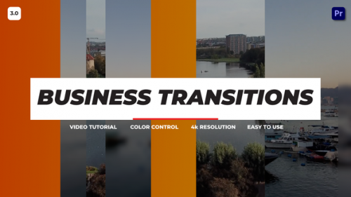 Videohive - Business Transition Premiere Pro 3.0 - 38716802 - 38716802