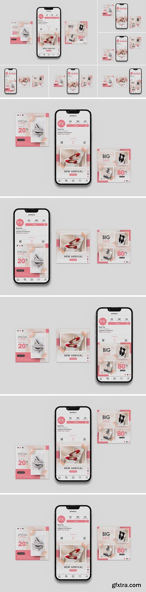 Instagram Post Mockup V2 CX4GD7C