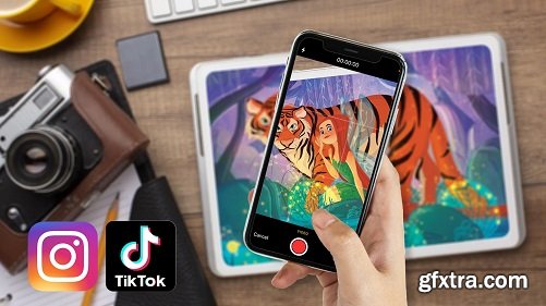 Reels and TikTok for Digital Artists: Learn how to Boost your Art