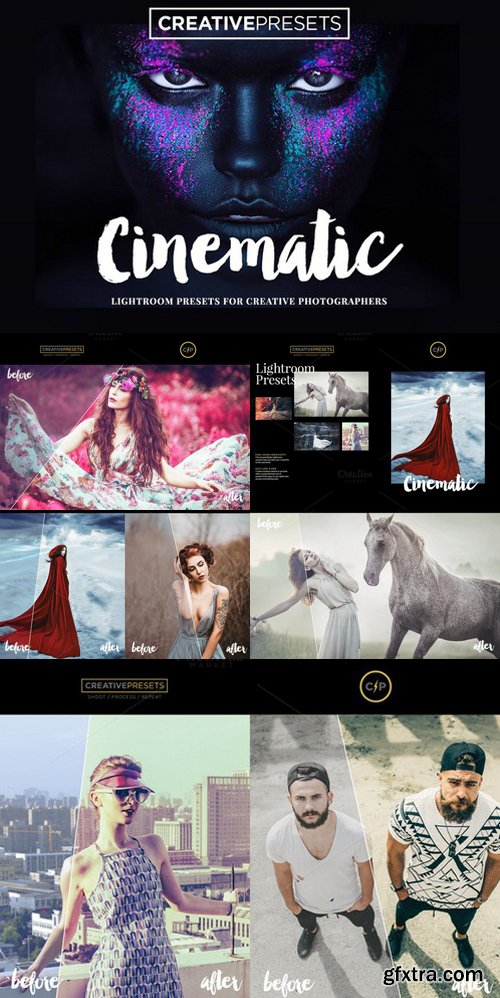 20 Cinematic Lightroom Presets