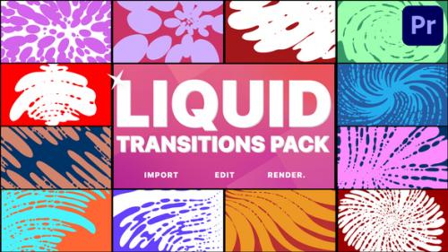 Videohive - Liquid Transitions | Premiere Pro MOGRT - 38725918 - 38725918