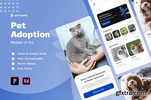 Pet Adoption Mobile UI H79V4CJ