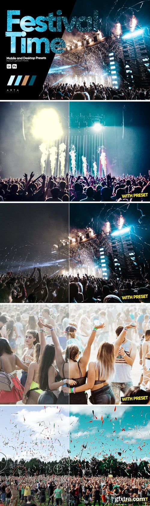 ARTA - Festival Time Presets for Lightroom XGXF26P