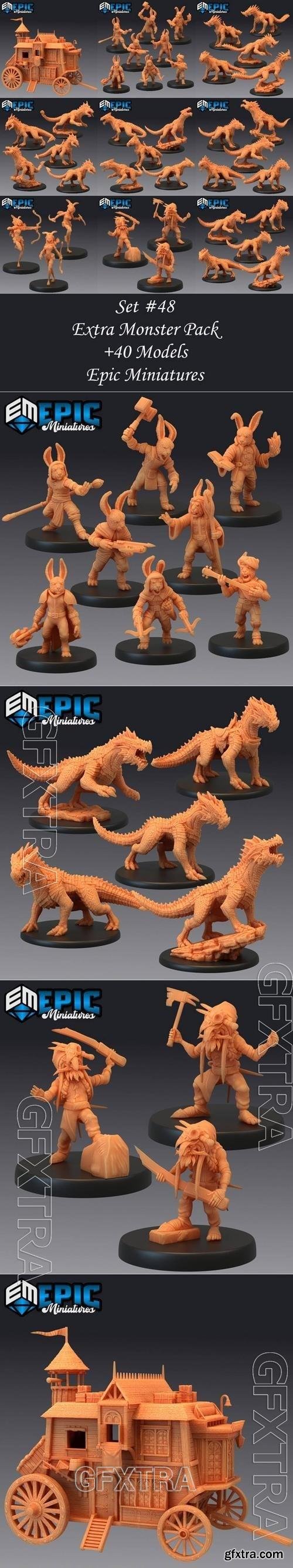 Epic Minis - Extra Monster Pack 3D 