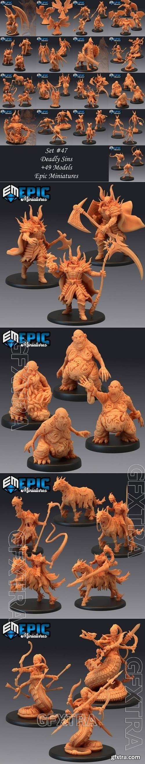 Epic Minis - Deadly Sins 3D 