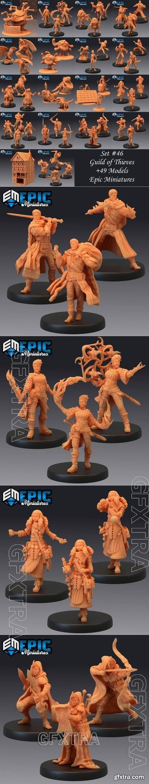 Epic Minis - Guild of Thieves 3D