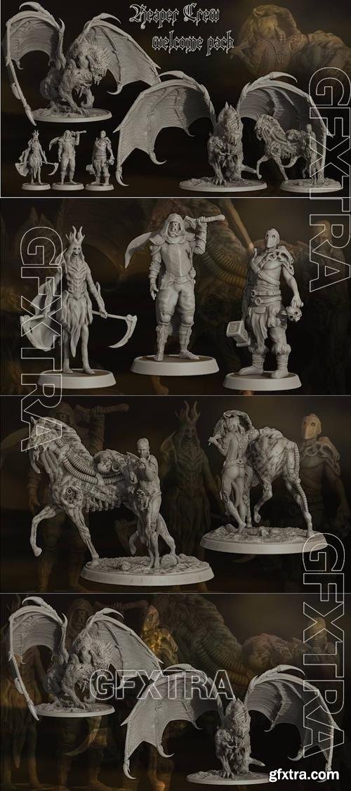 Realsteone Miniatures Welcome Pack 3D 