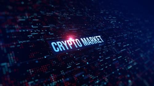 Videohive - Crypto Market Digital Background - 38758557 - 38758557