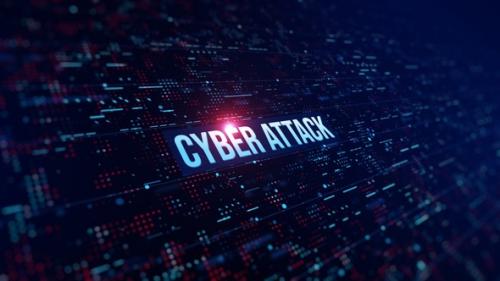 Videohive - Cyber Attack Digital Background - 38758569 - 38758569