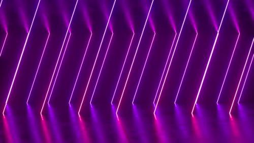 Videohive - Neon Moving Stripes - 38759050 - 38759050