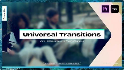 Videohive - Universal Transitions For Premiere Pro - 38731359 - 38731359