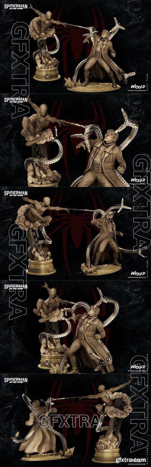 Wicked - Marvel Spider man Sculpture 3D