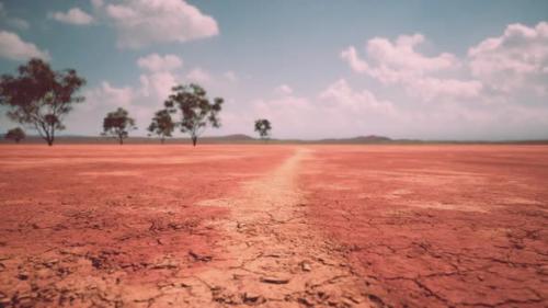 Videohive - Cracked Sand in the Summer with the Sun - 38762113 - 38762113