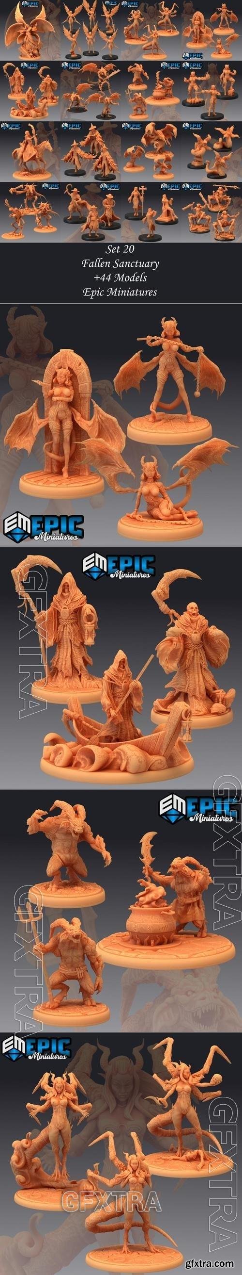 Epic Minis - Fallen Sanctuary 3D