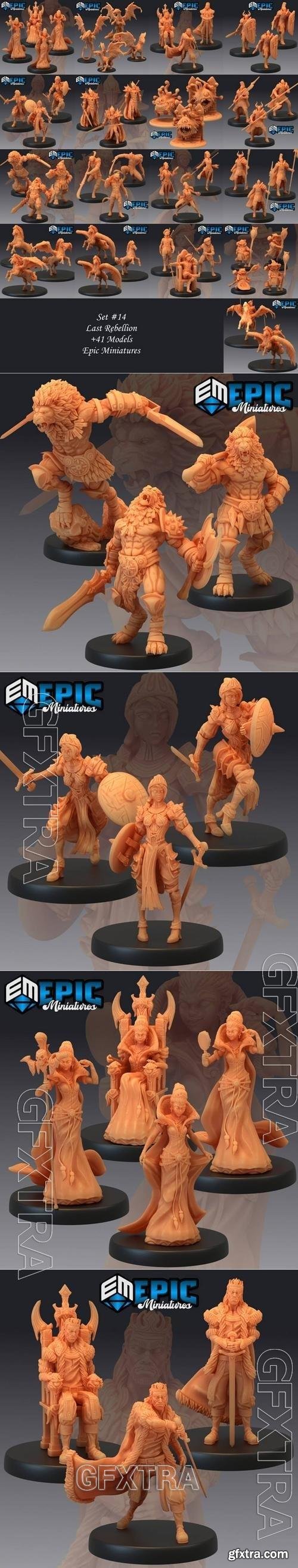 Epic Minis - Last Rebellion 3D