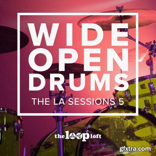 The Loop Loft Wide Open Drums Brush Boom WAV