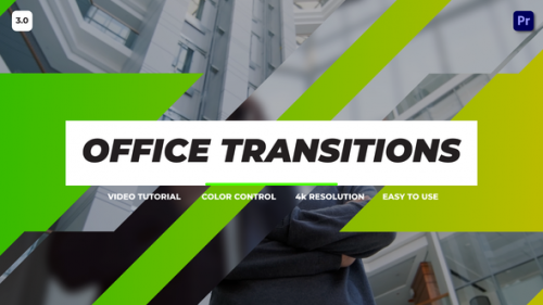 Videohive - Office Transitions Premiere Pro 3.0 - 38757464 - 38757464