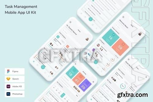 Task Management Mobile App UI Kit KNZ4H8E