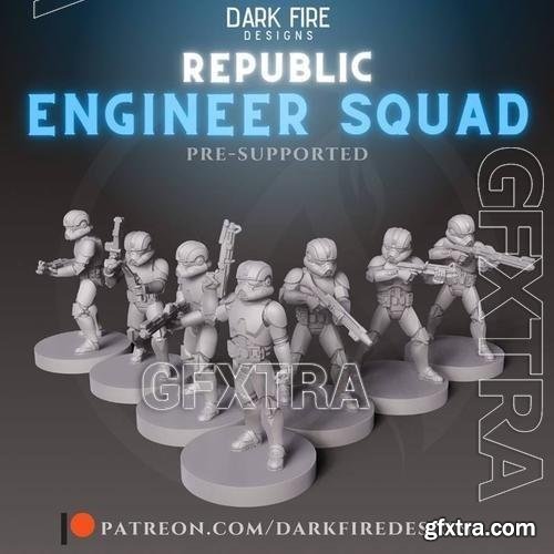 Republic Engineer Squad 3D