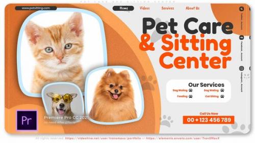 Videohive - Pet Care and Sitting Center - 38814535 - 38814535