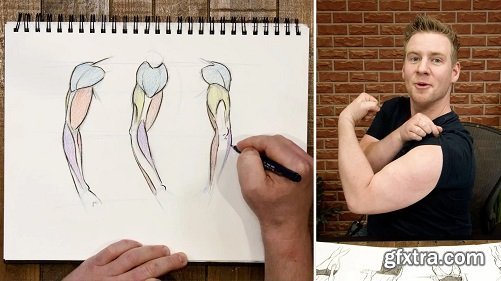 28-Day  Drawing Challenge: Anatomy for Illustration and  Comics