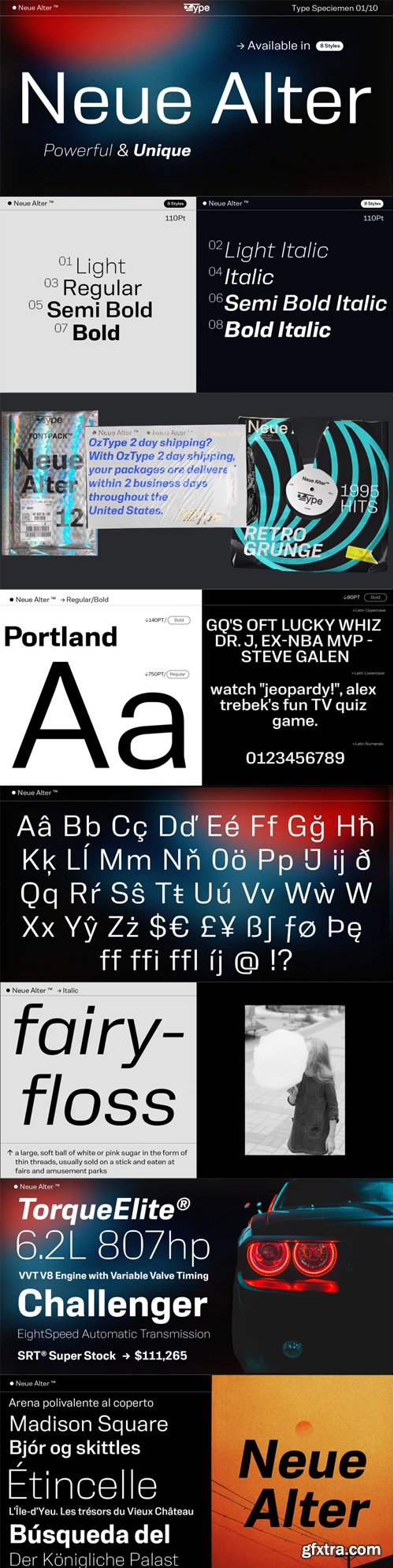 Neue Alter Font Family