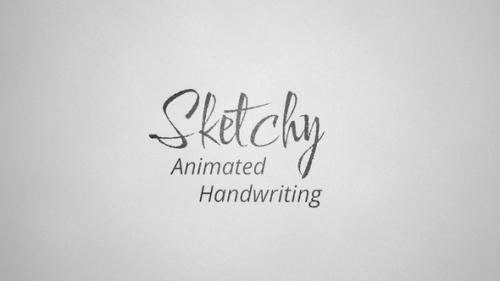 Videohive - Sketchy - Animated Handwriting for Premiere - 38672353 - 38672353