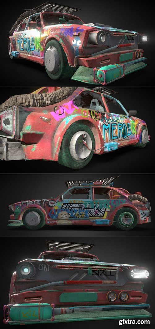 Cyberpunk Car - Yamato Lectra Modified