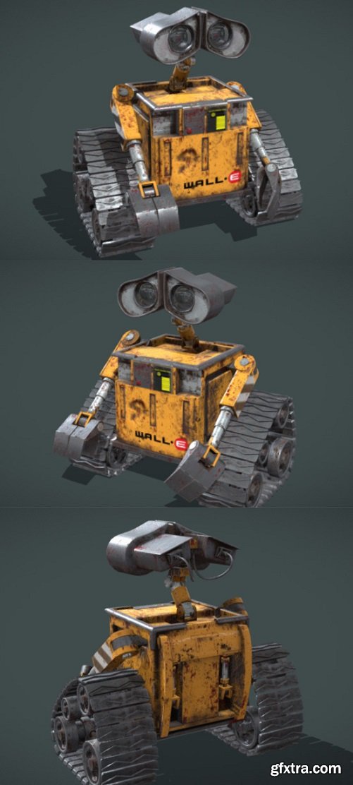 Wall-E 3d model