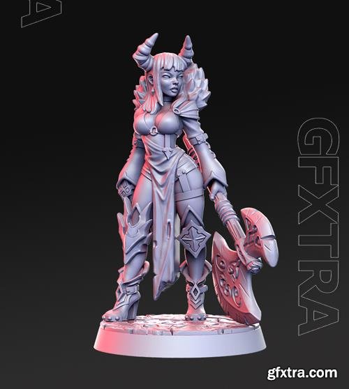 Soraya - Demon Girl 3D Print