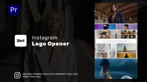 Videohive - Instagram Logo Opener for Premiere Pro - 38837393 - 38837393